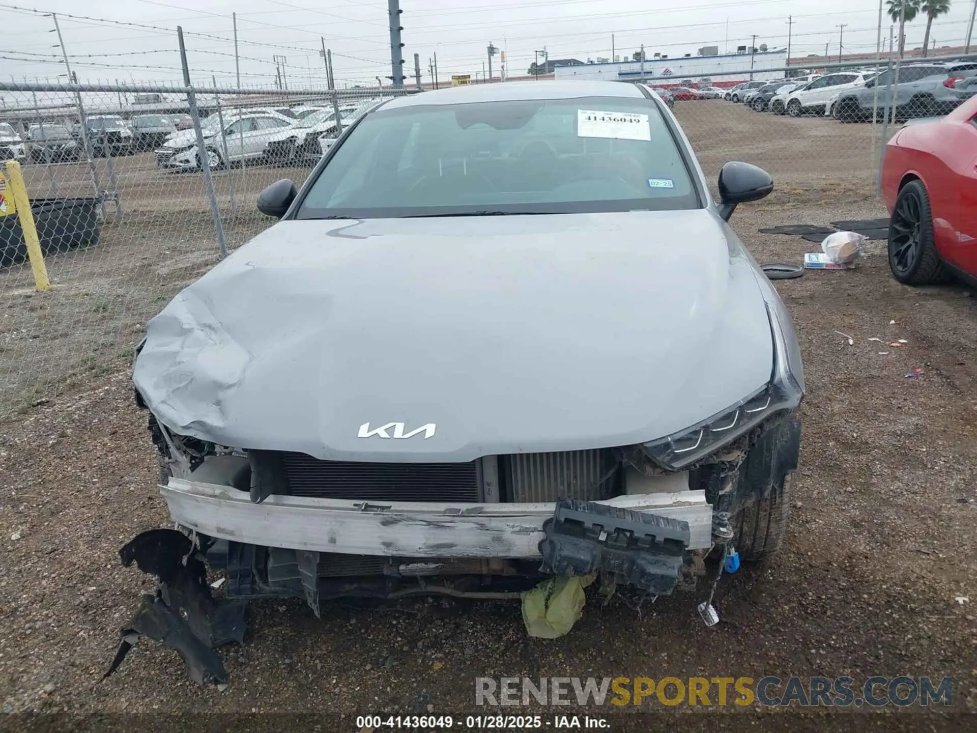 13 Photograph of a damaged car 5XXG64J24PG201929 KIA K5 2023