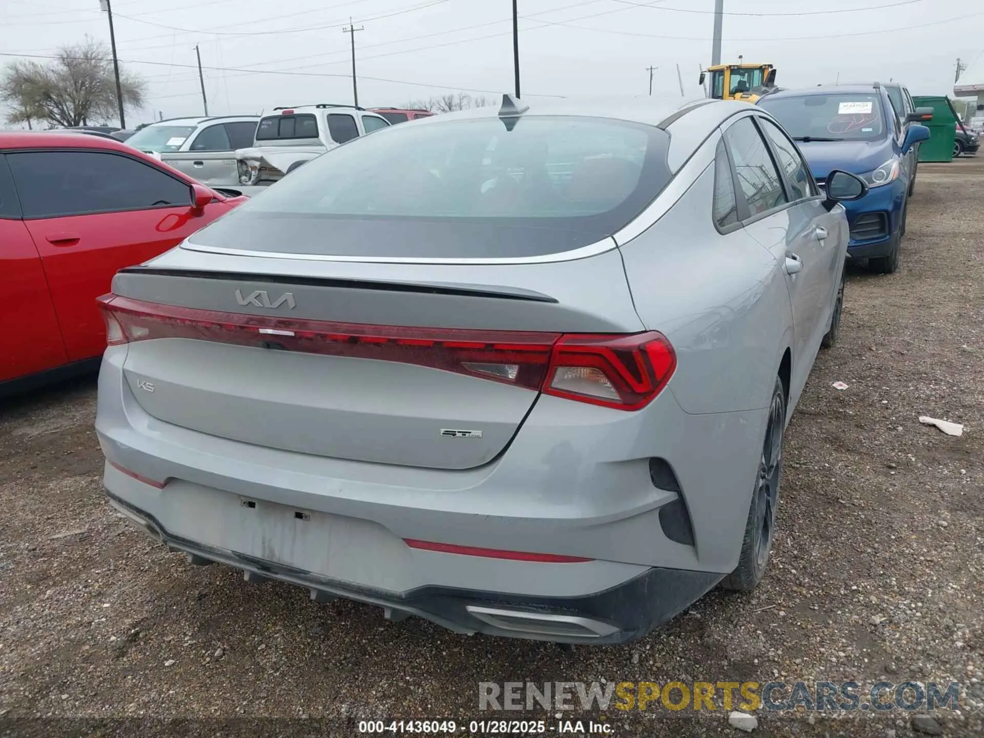 4 Photograph of a damaged car 5XXG64J24PG201929 KIA K5 2023