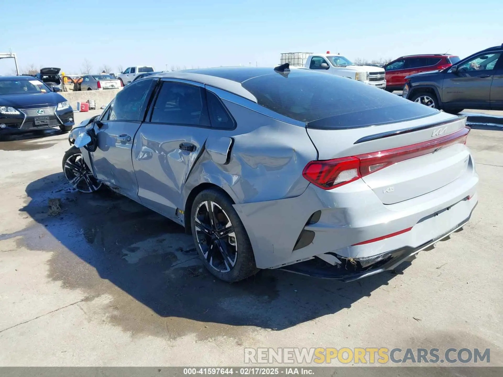 3 Photograph of a damaged car 5XXG64J24PG213210 KIA K5 2023