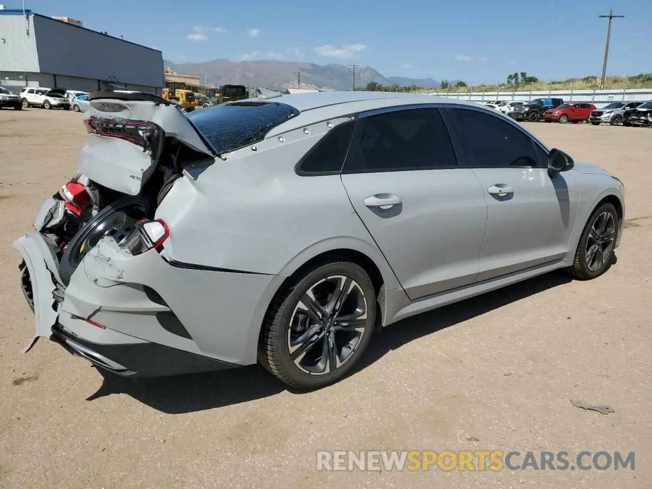 3 Photograph of a damaged car 5XXG64J24PG216592 KIA K5 2023
