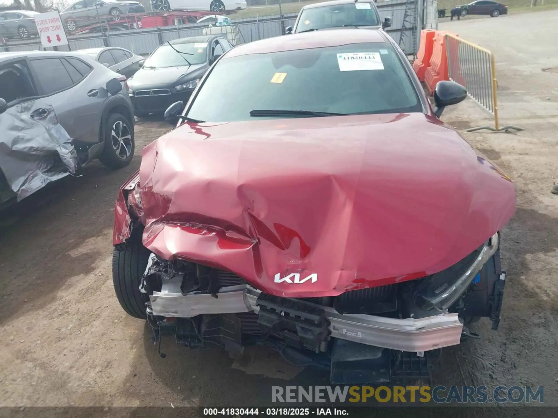 12 Photograph of a damaged car 5XXG64J25PG180279 KIA K5 2023