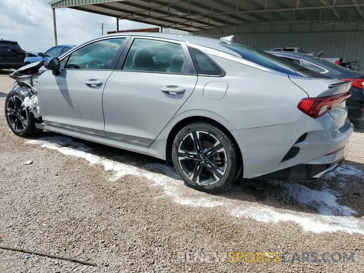 2 Photograph of a damaged car 5XXG64J25PG184722 KIA K5 2023