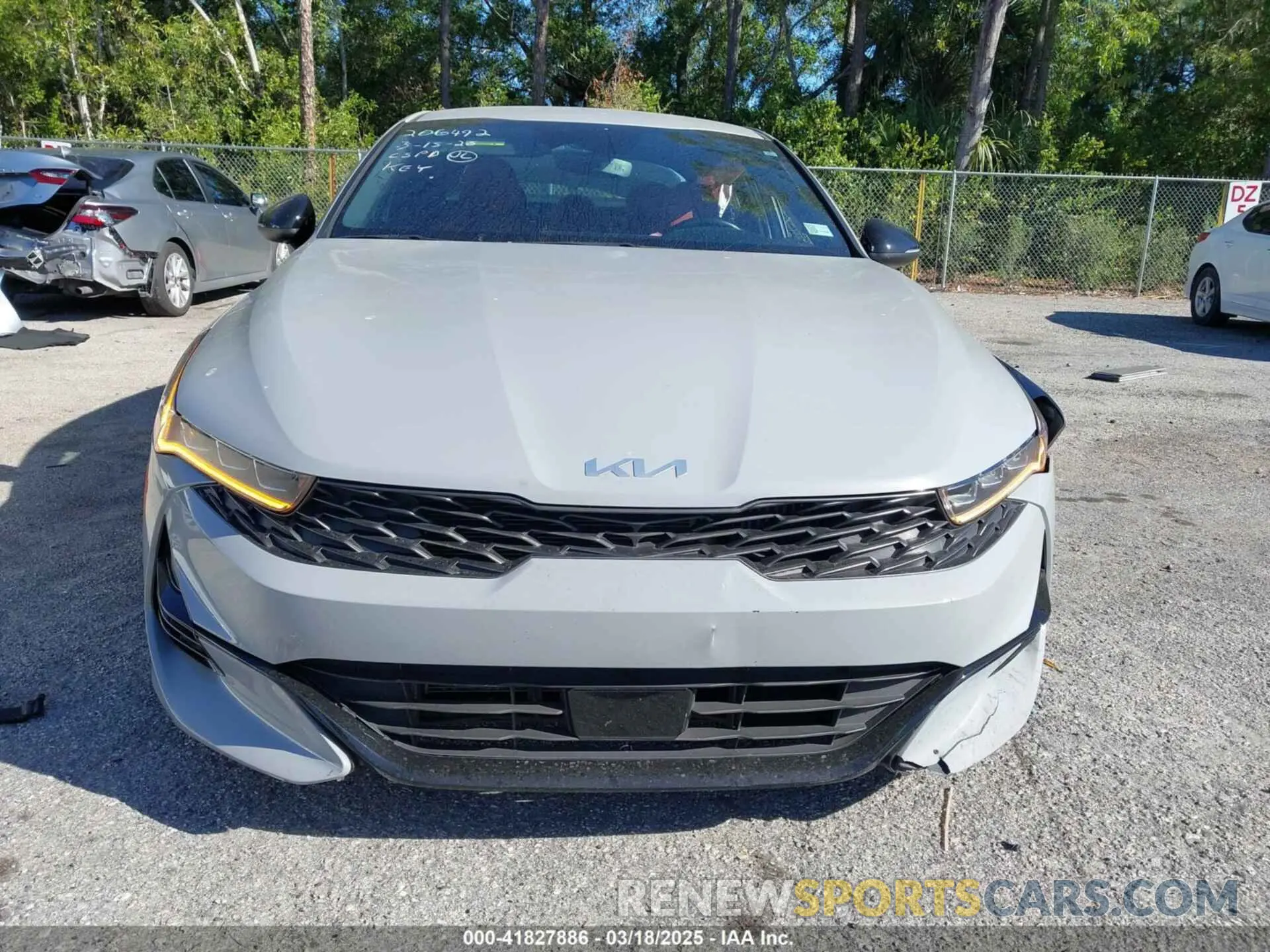 13 Photograph of a damaged car 5XXG64J25PG206492 KIA K5 2023