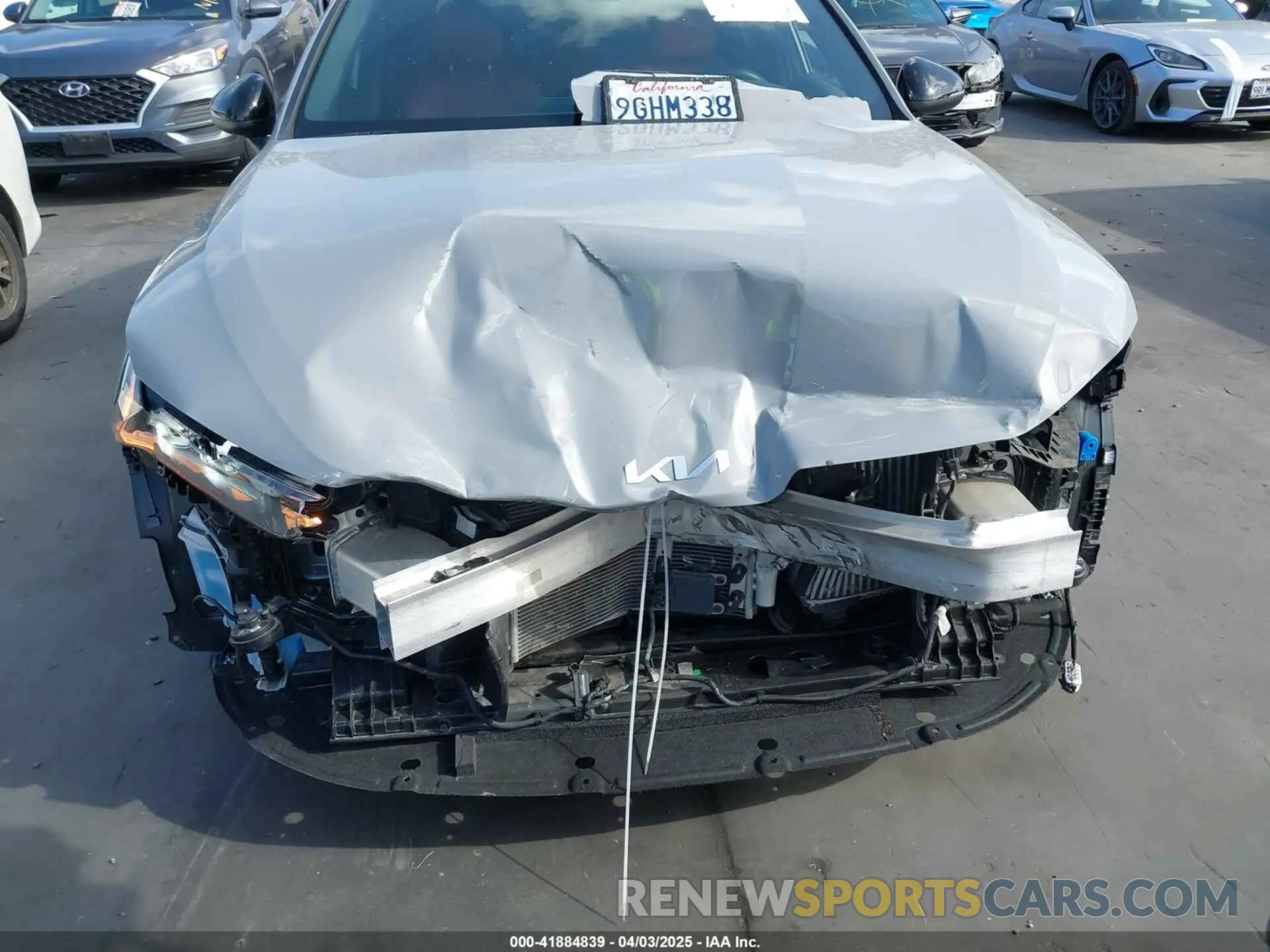 13 Photograph of a damaged car 5XXG64J26PG228033 KIA K5 2023