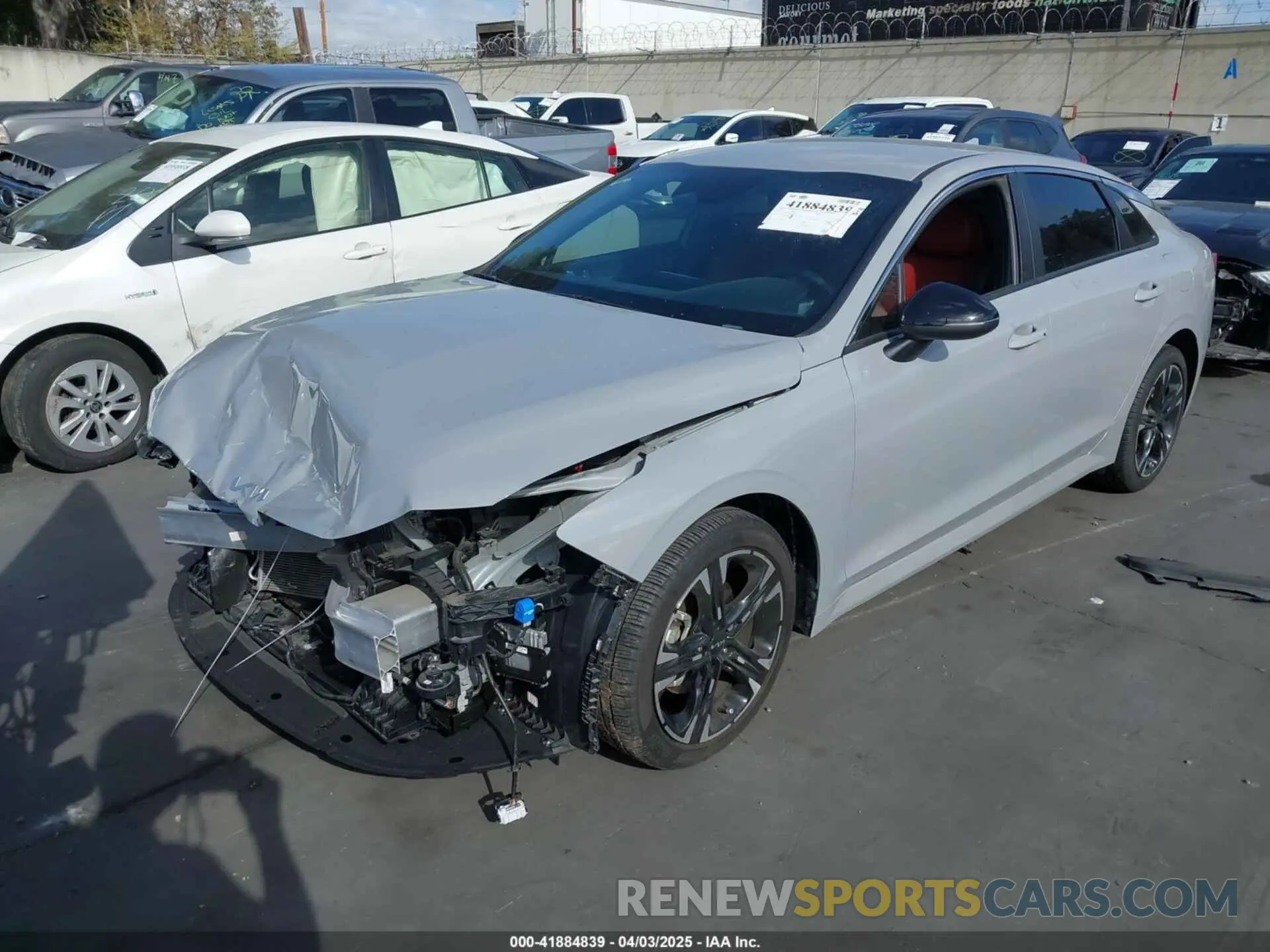 2 Photograph of a damaged car 5XXG64J26PG228033 KIA K5 2023