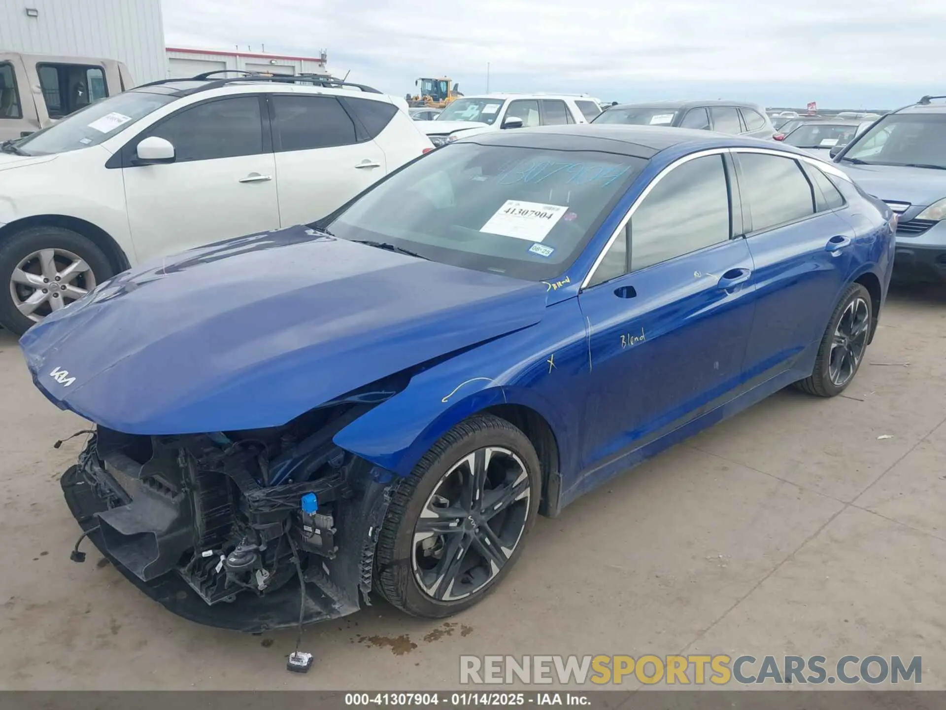 2 Photograph of a damaged car 5XXG64J27PG172068 KIA K5 2023