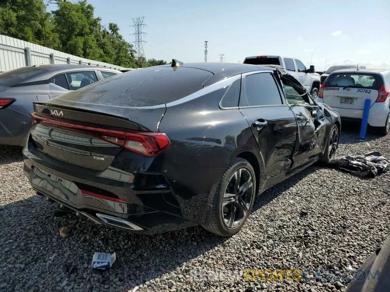 3 Photograph of a damaged car 5XXG64J27PG176461 KIA K5 2023