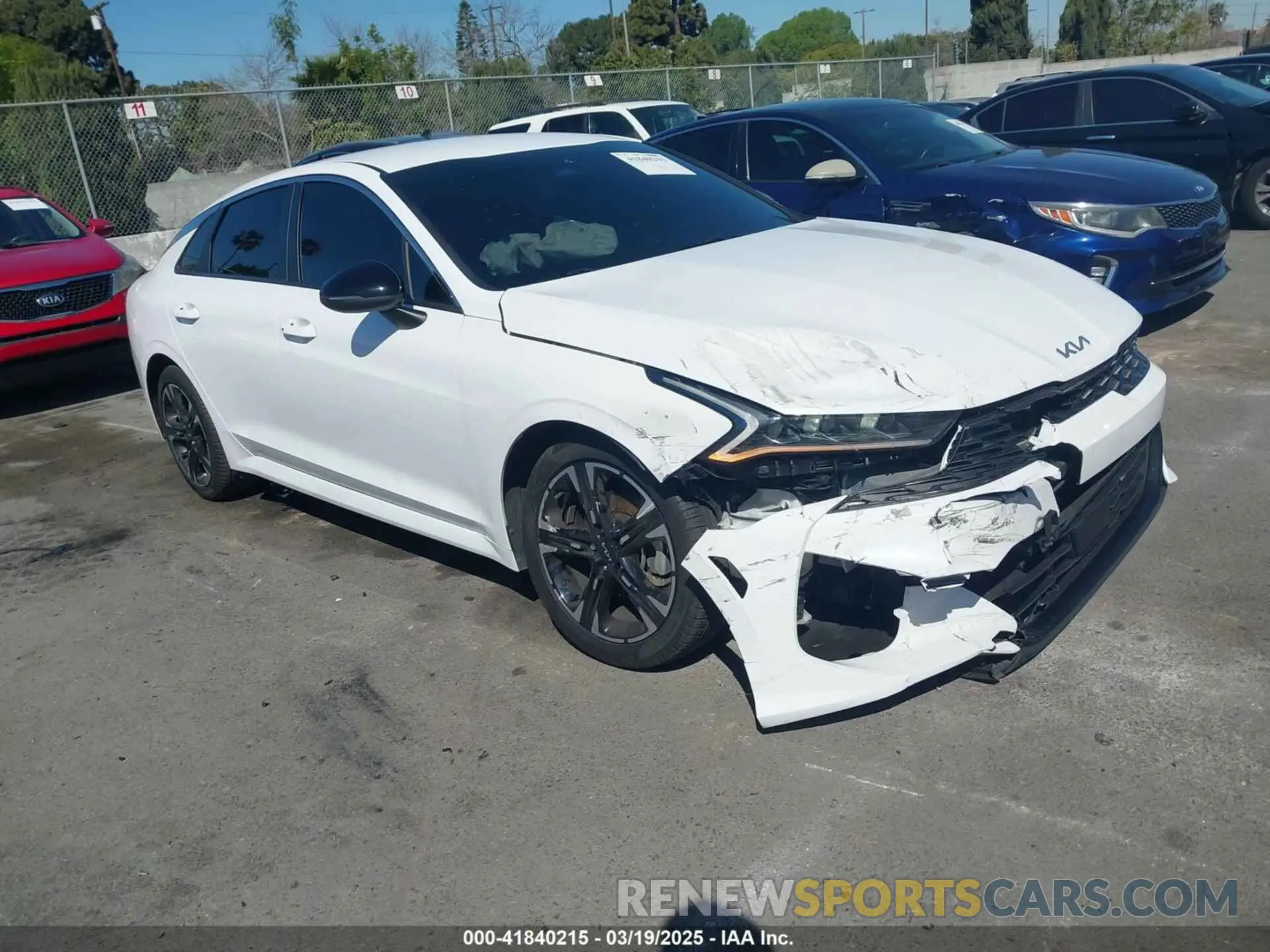 1 Photograph of a damaged car 5XXG64J27PG178436 KIA K5 2023