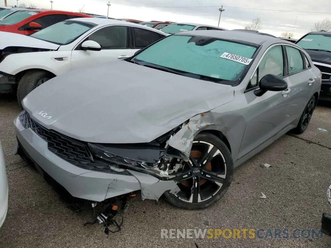 1 Photograph of a damaged car 5XXG64J27PG184964 KIA K5 2023