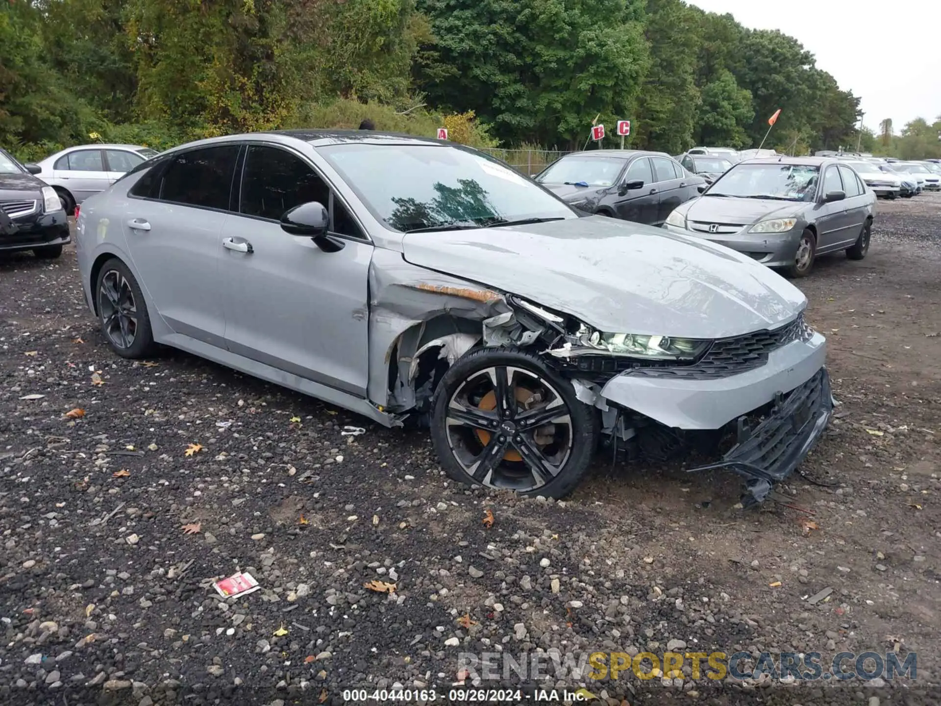 1 Photograph of a damaged car 5XXG64J27PG190179 KIA K5 2023