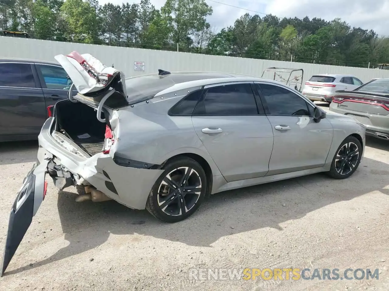 3 Photograph of a damaged car 5XXG64J27PG220913 KIA K5 2023