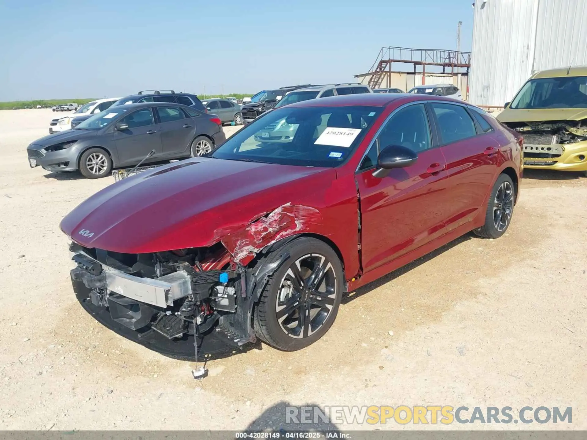 2 Photograph of a damaged car 5XXG64J27PG227330 KIA K5 2023