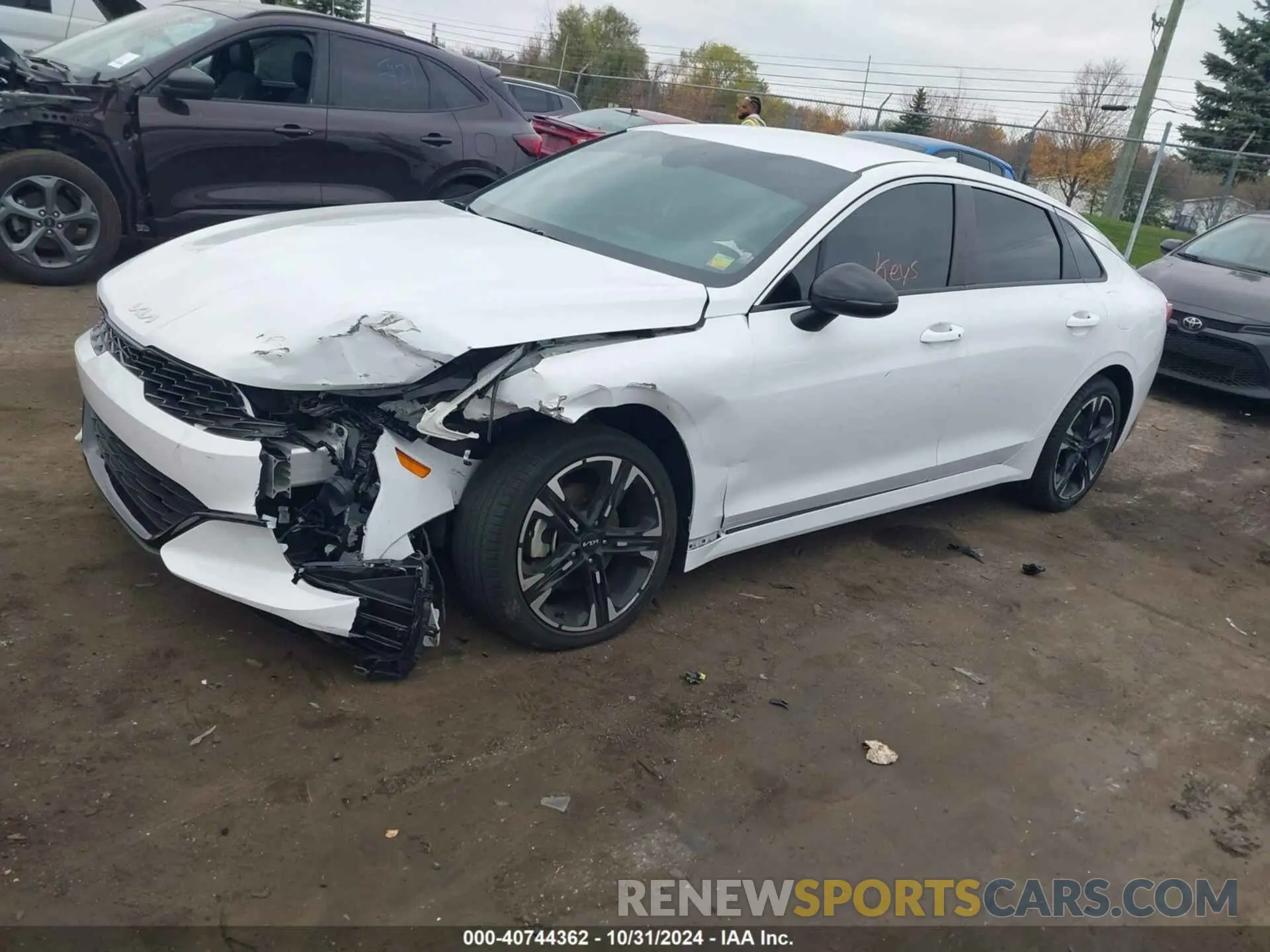 2 Photograph of a damaged car 5XXG64J28PG214876 KIA K5 2023