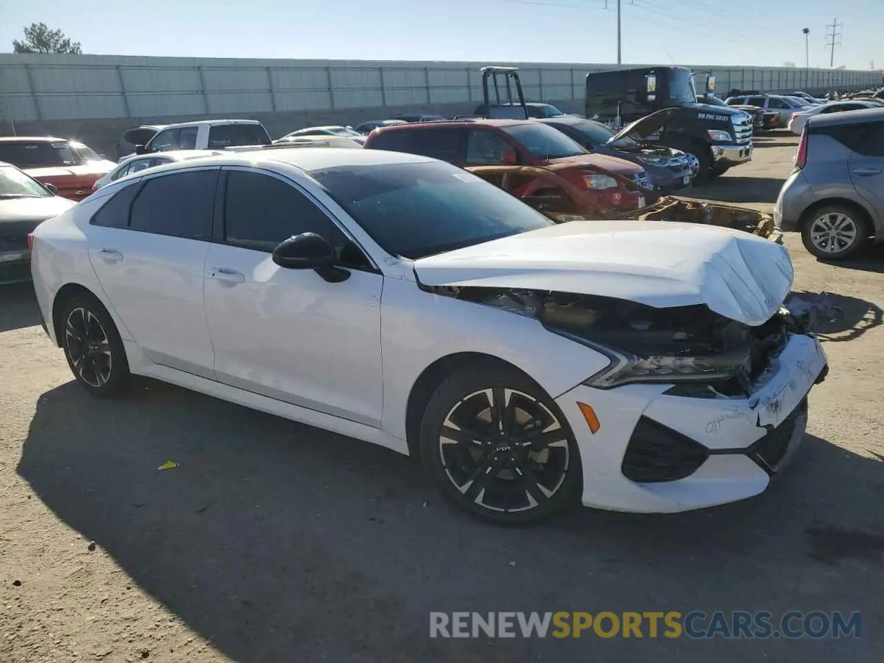 4 Photograph of a damaged car 5XXG64J29PG204311 KIA K5 2023