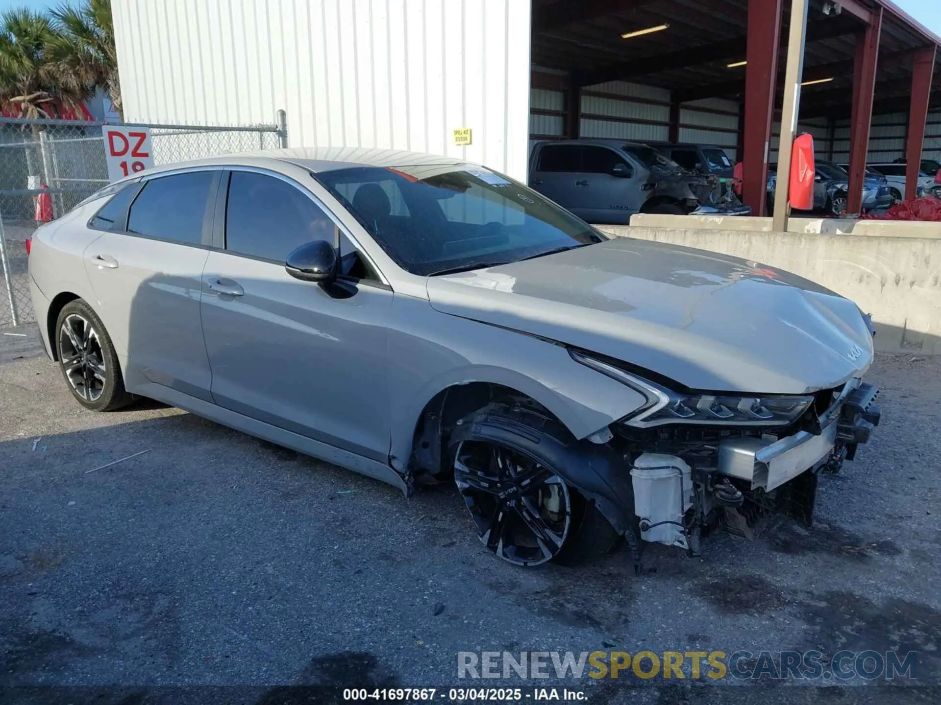 1 Photograph of a damaged car 5XXG64J29PG215471 KIA K5 2023