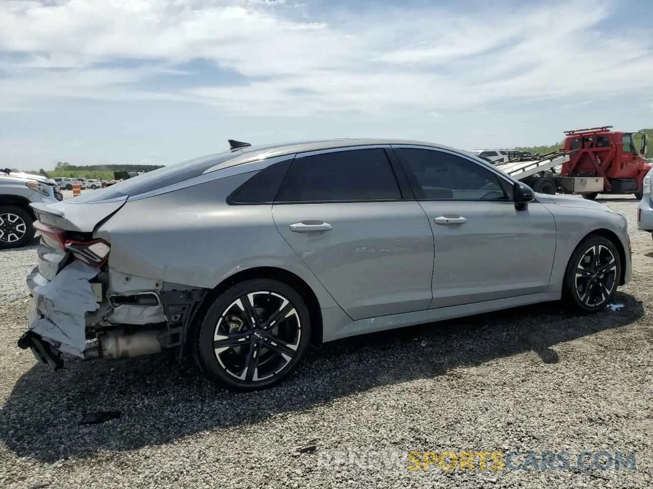3 Photograph of a damaged car 5XXG64J2XPG181119 KIA K5 2023