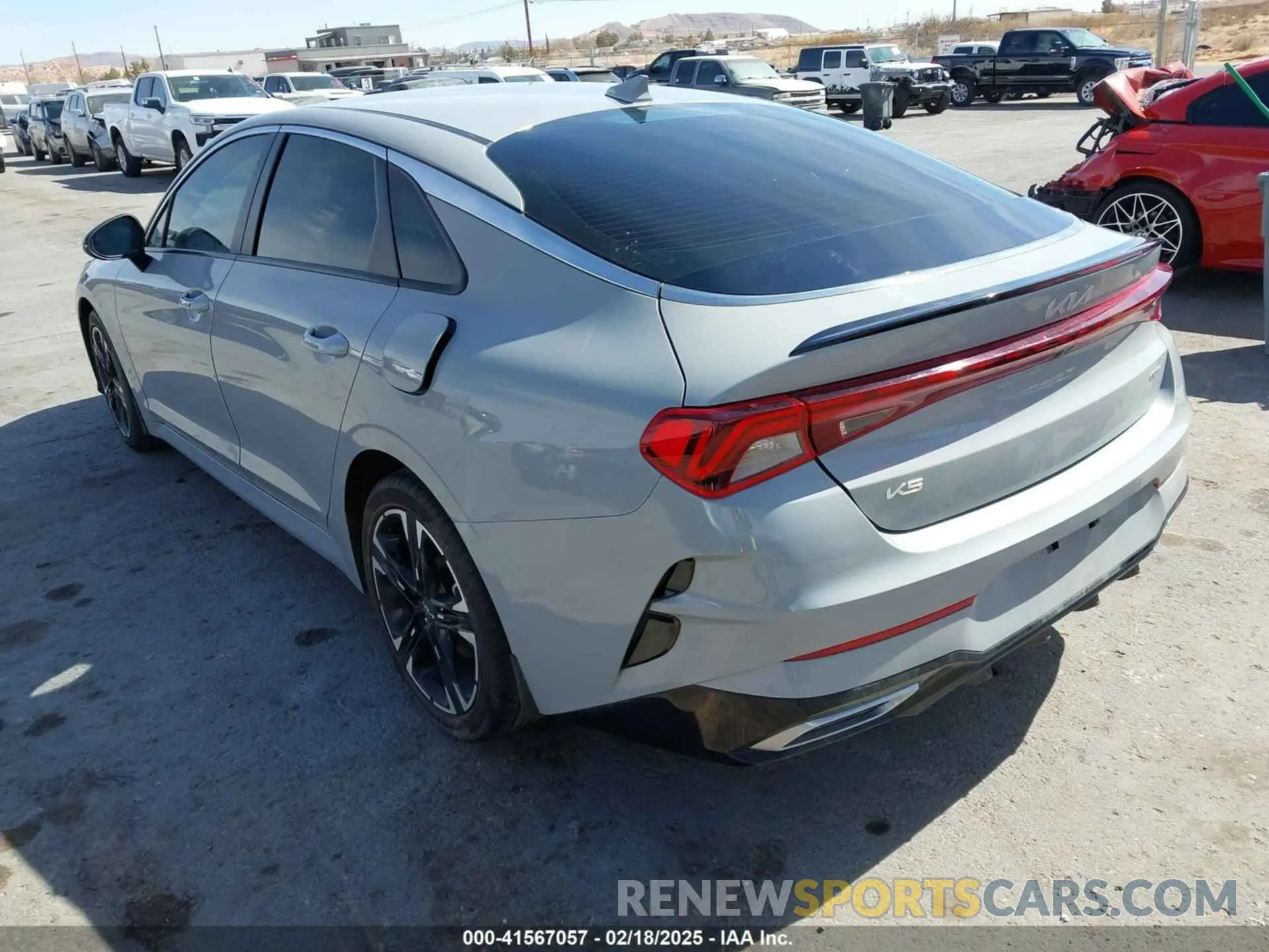 3 Photograph of a damaged car 5XXG64J2XPG201594 KIA K5 2023