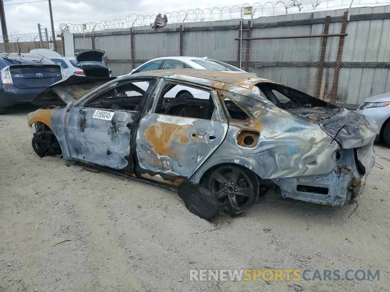 2 Photograph of a damaged car 5XXG14J23RG264991 KIA K5 2024