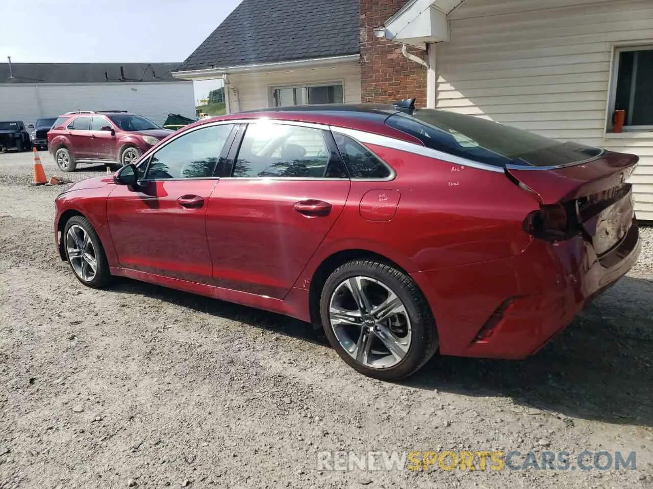 2 Photograph of a damaged car 5XXG34J22RG256374 KIA K5 2024