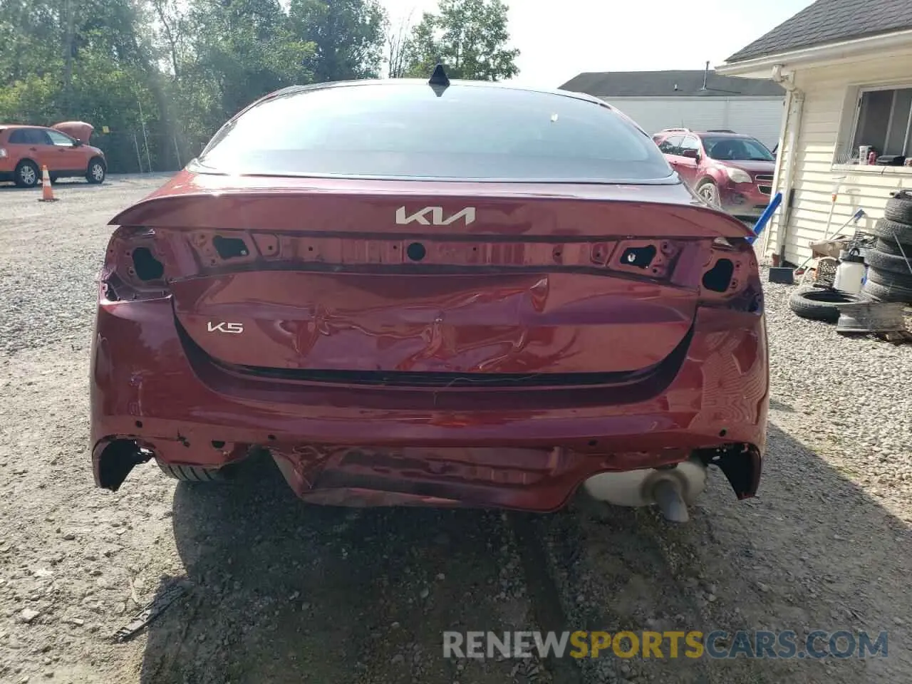 6 Photograph of a damaged car 5XXG34J22RG256374 KIA K5 2024