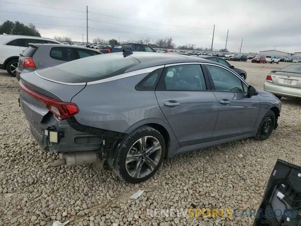 3 Photograph of a damaged car 5XXG34J23RG245173 KIA K5 2024