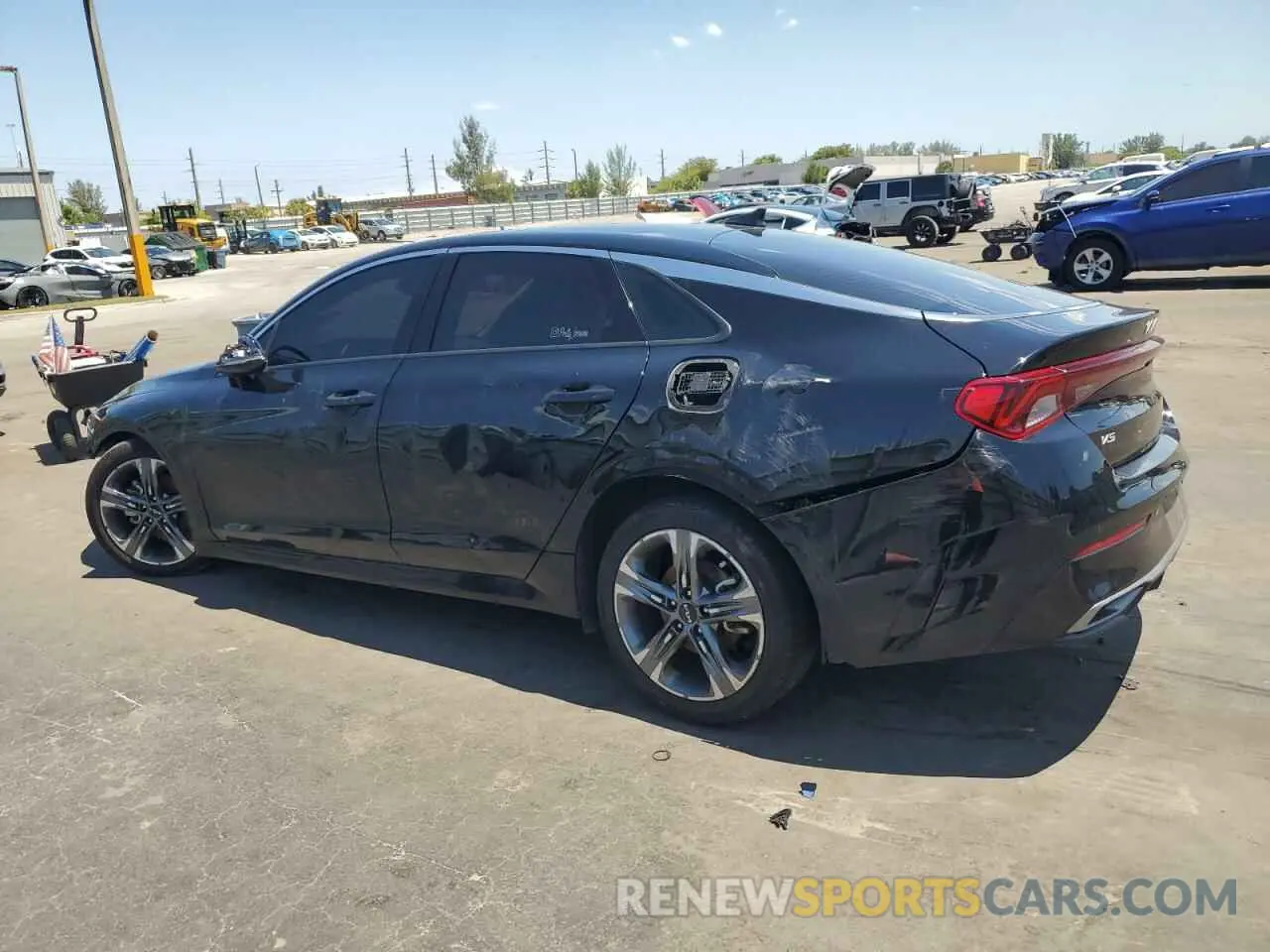 2 Photograph of a damaged car 5XXG34J23RG257579 KIA K5 2024