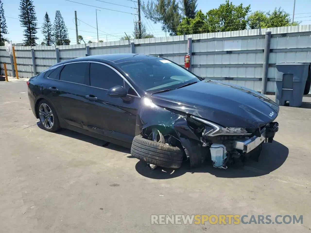 4 Photograph of a damaged car 5XXG34J23RG257579 KIA K5 2024