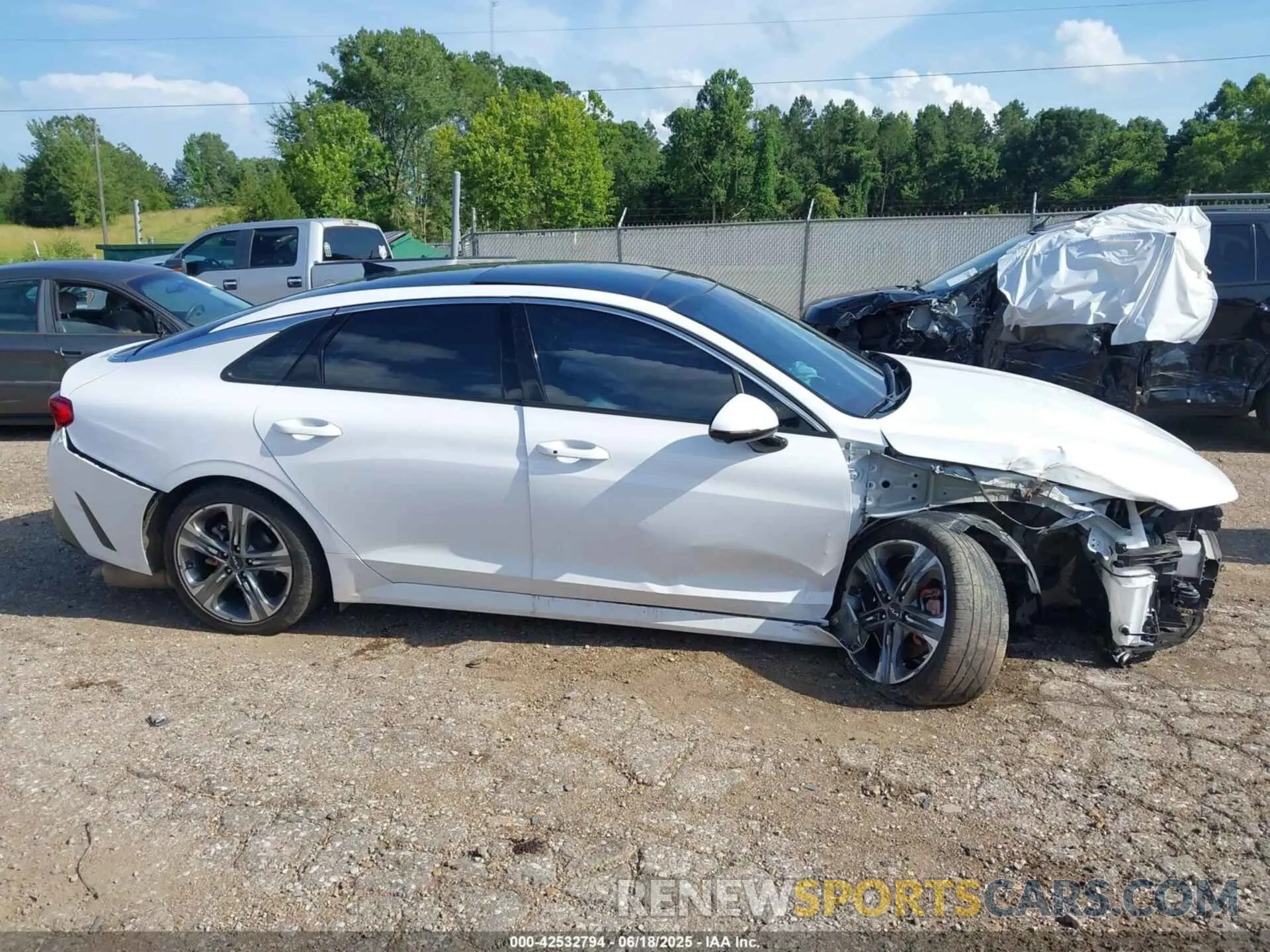 13 Photograph of a damaged car 5XXG34J25RG229752 KIA K5 2024