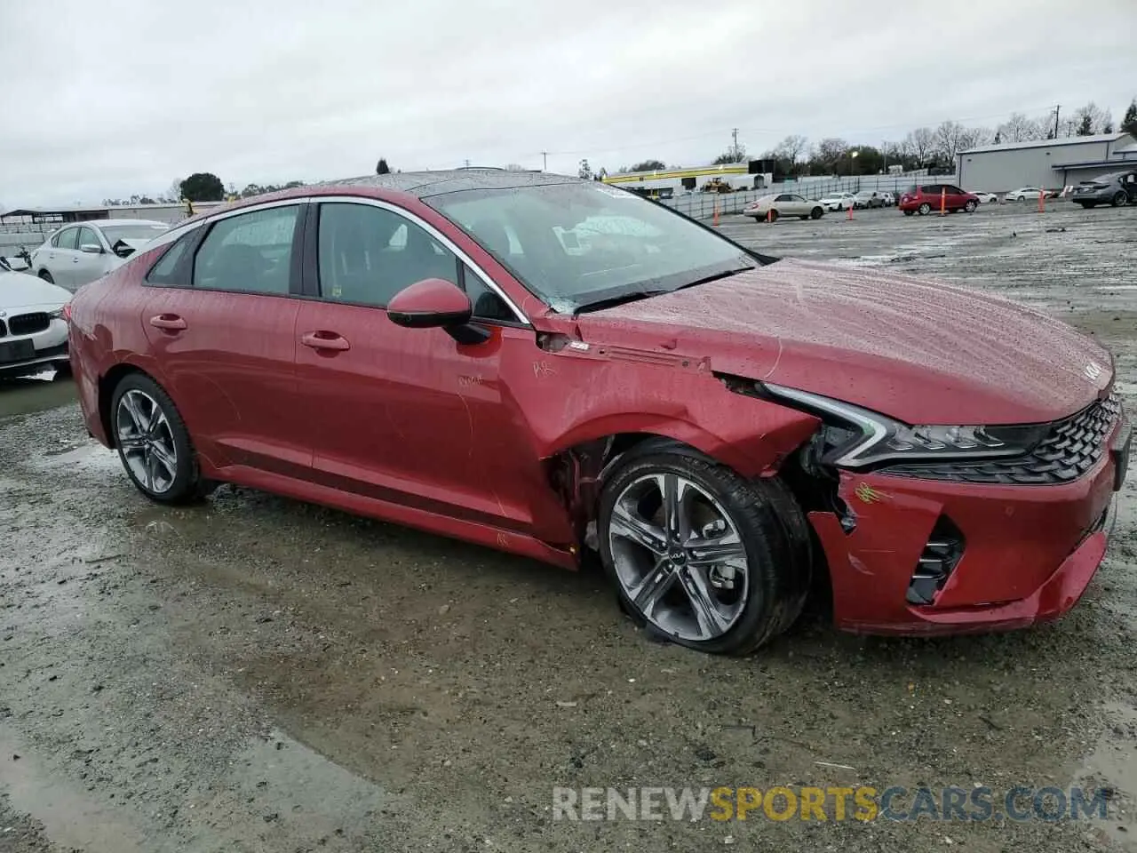 4 Photograph of a damaged car 5XXG34J26RG255857 KIA K5 2024