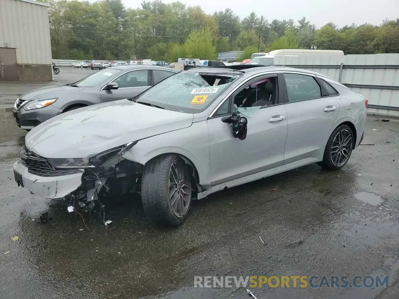 1 Photograph of a damaged car 5XXG44J80RG243902 KIA K5 2024