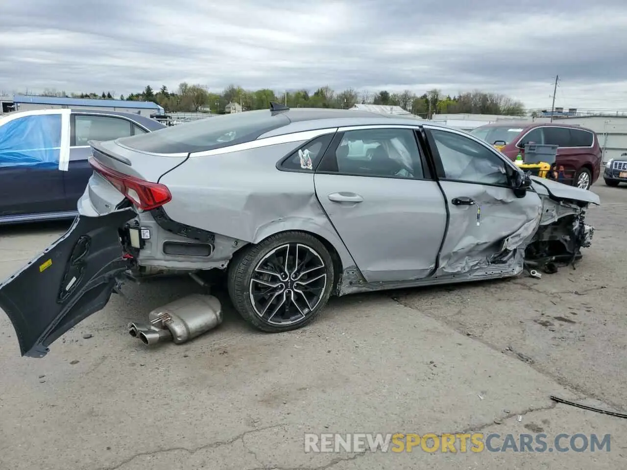 3 Photograph of a damaged car 5XXG44J82RG262676 KIA K5 2024