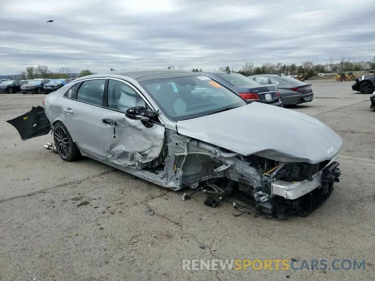 4 Photograph of a damaged car 5XXG44J82RG262676 KIA K5 2024