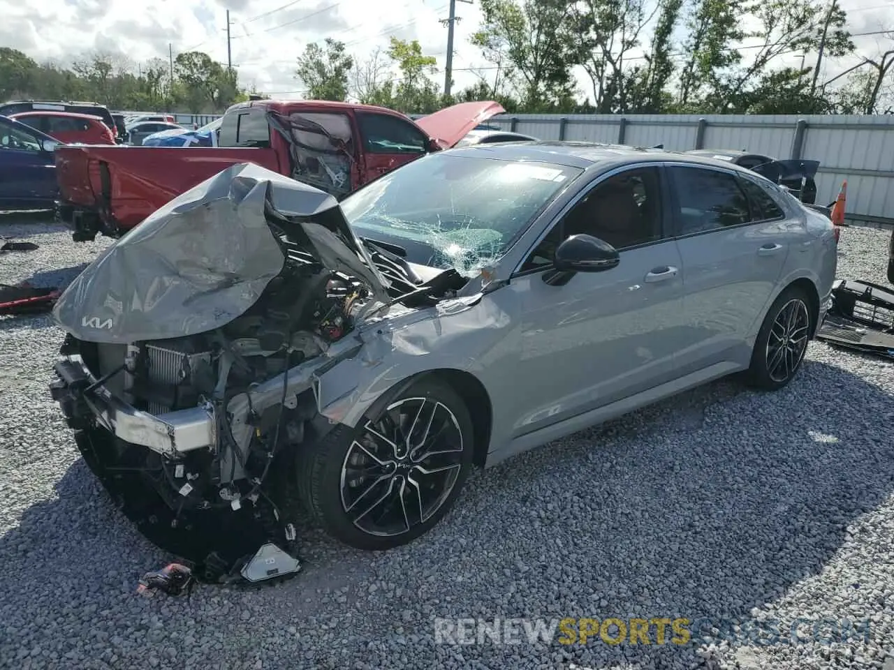 1 Photograph of a damaged car 5XXG44J84RG243594 KIA K5 2024