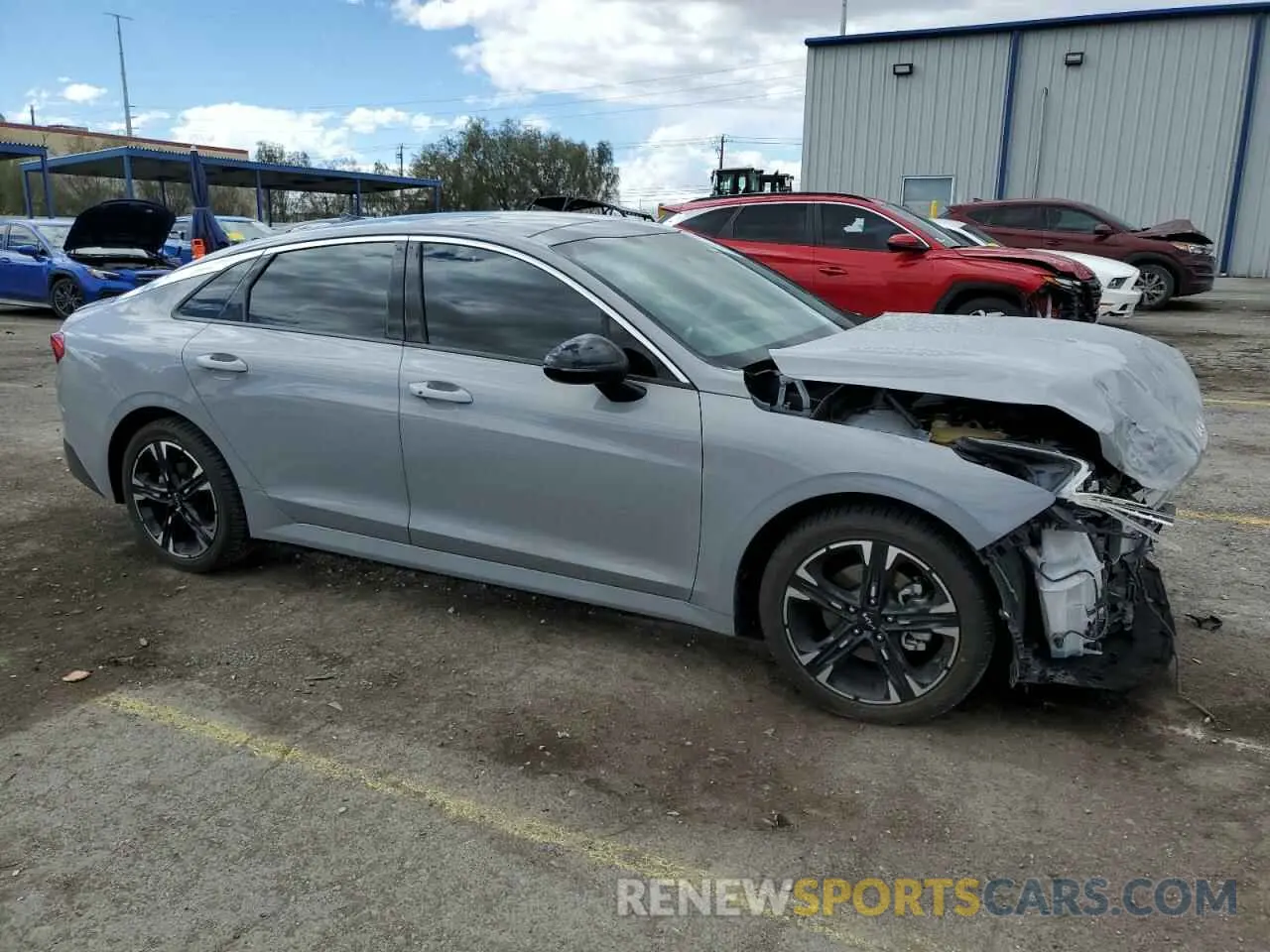 4 Photograph of a damaged car 5XXG64J20RG234011 KIA K5 2024