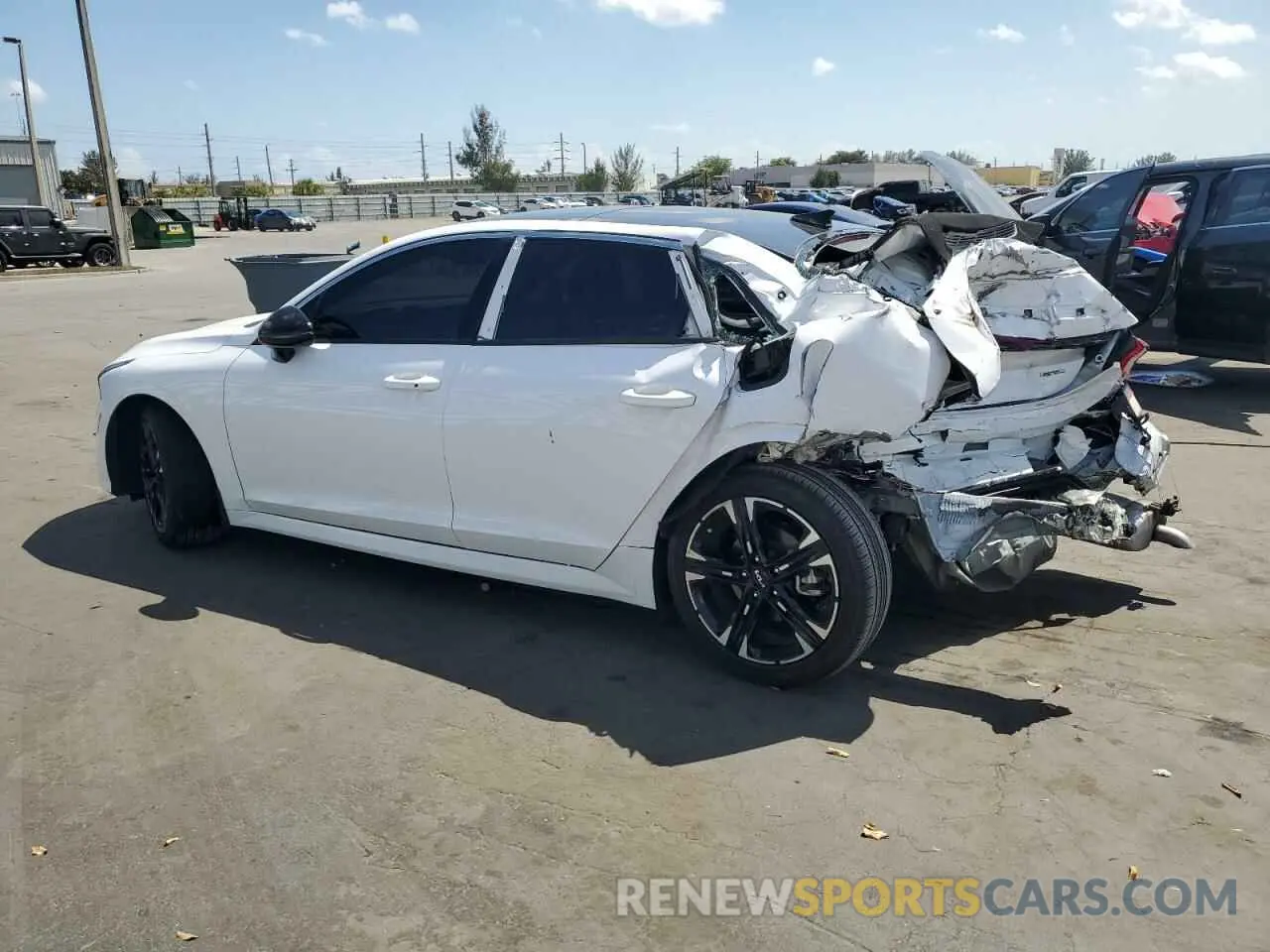 2 Photograph of a damaged car 5XXG64J21RG252078 KIA K5 2024