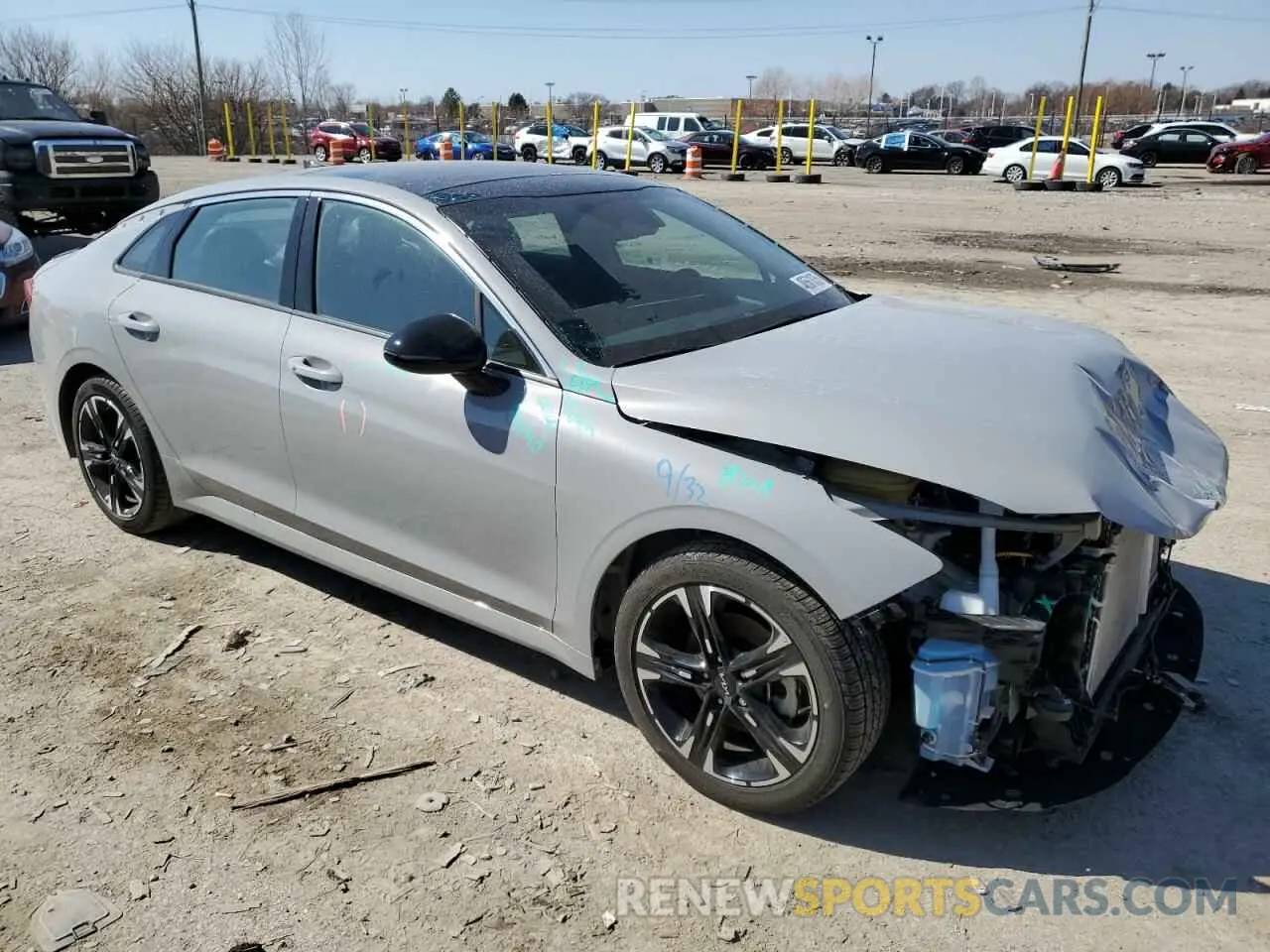 4 Photograph of a damaged car 5XXG64J23RG244810 KIA K5 2024