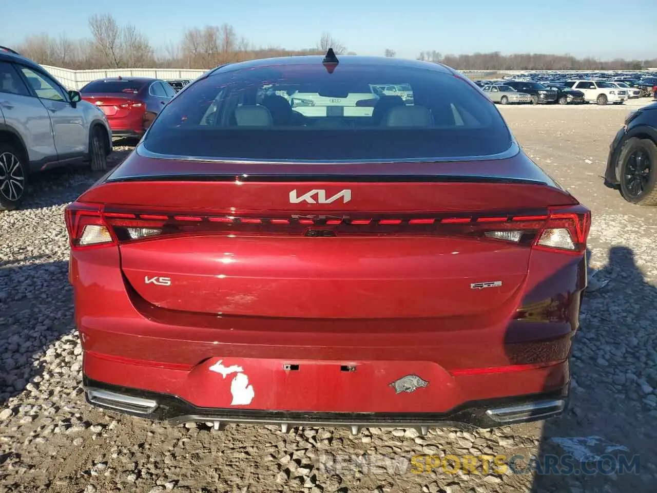 6 Photograph of a damaged car 5XXG64J23RG255015 KIA K5 2024