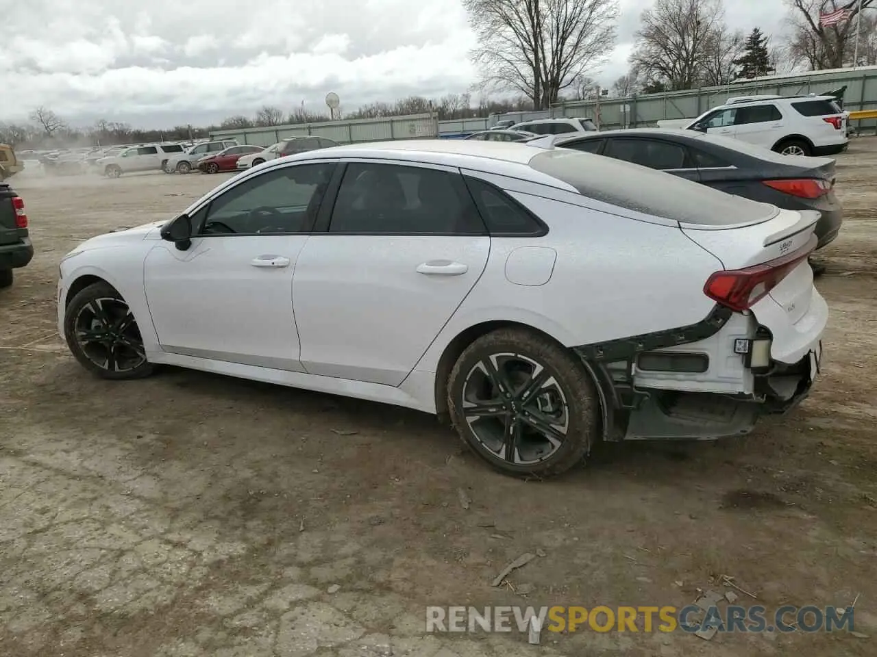 2 Photograph of a damaged car 5XXG64J24RG241348 KIA K5 2024