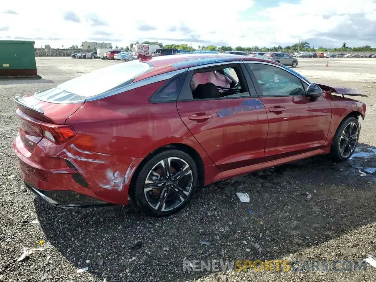 3 Photograph of a damaged car 5XXG64J25RG247160 KIA K5 2024