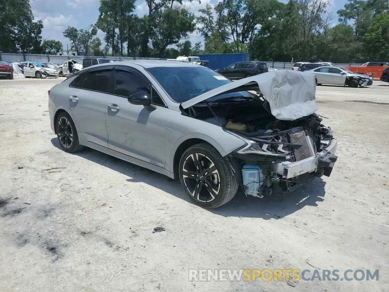 4 Photograph of a damaged car 5XXG64J26RG261830 KIA K5 2024