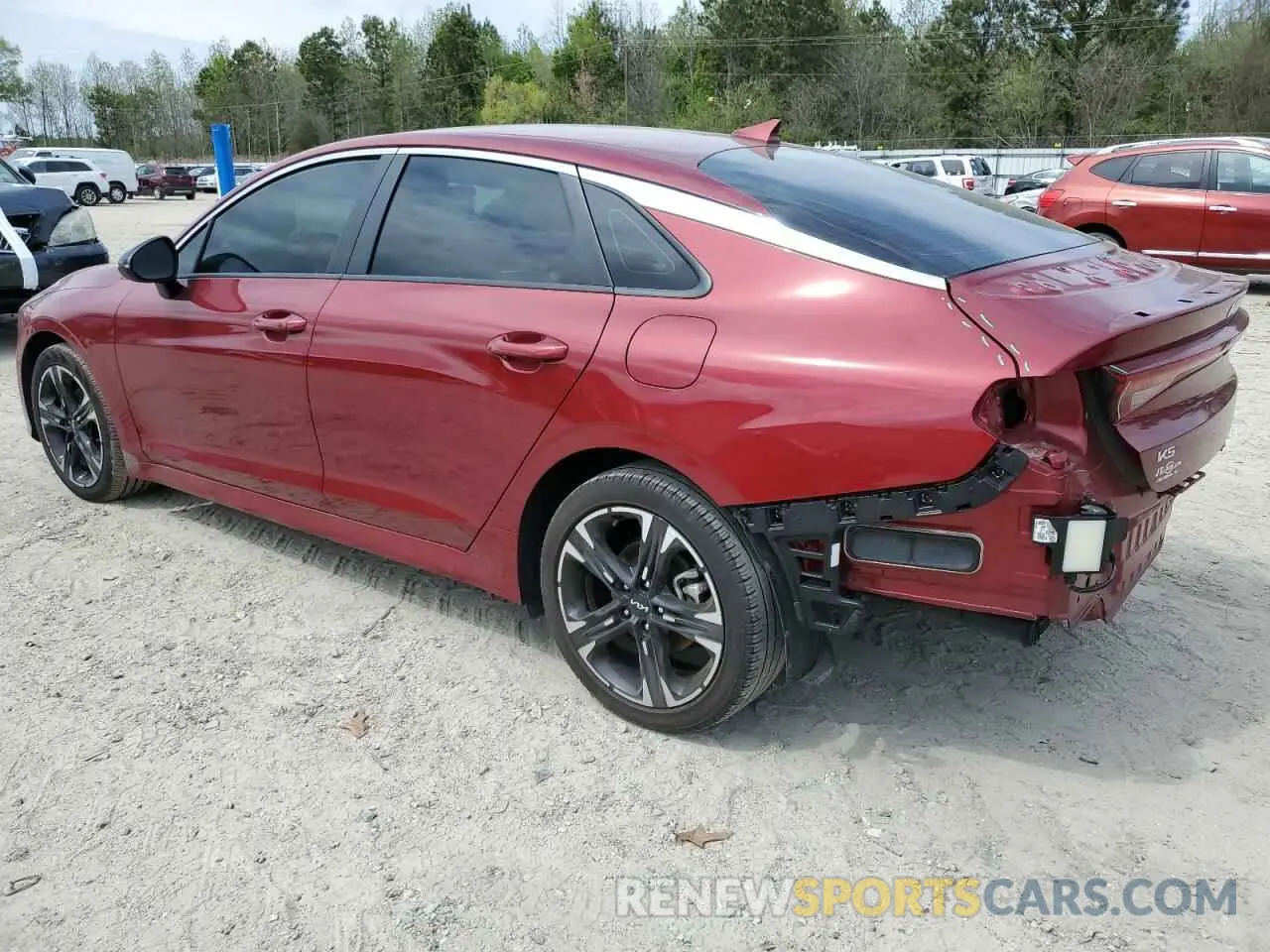 2 Photograph of a damaged car 5XXG64J28RG234080 KIA K5 2024