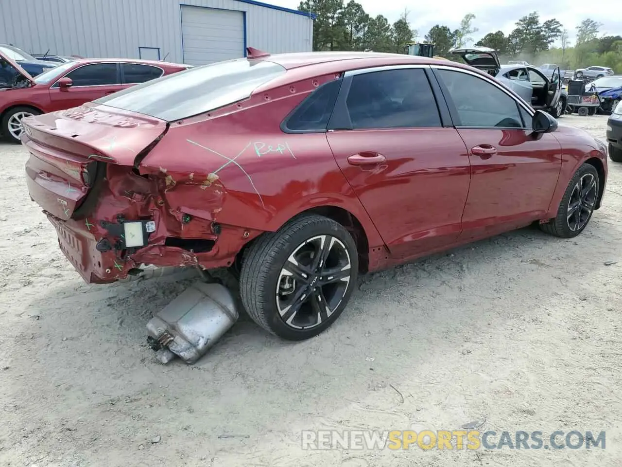 3 Photograph of a damaged car 5XXG64J28RG234080 KIA K5 2024