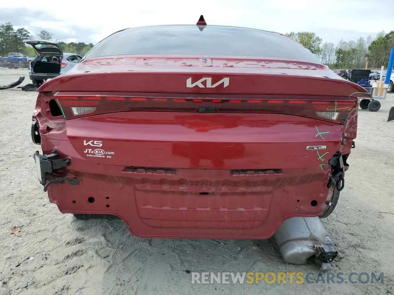 6 Photograph of a damaged car 5XXG64J28RG234080 KIA K5 2024