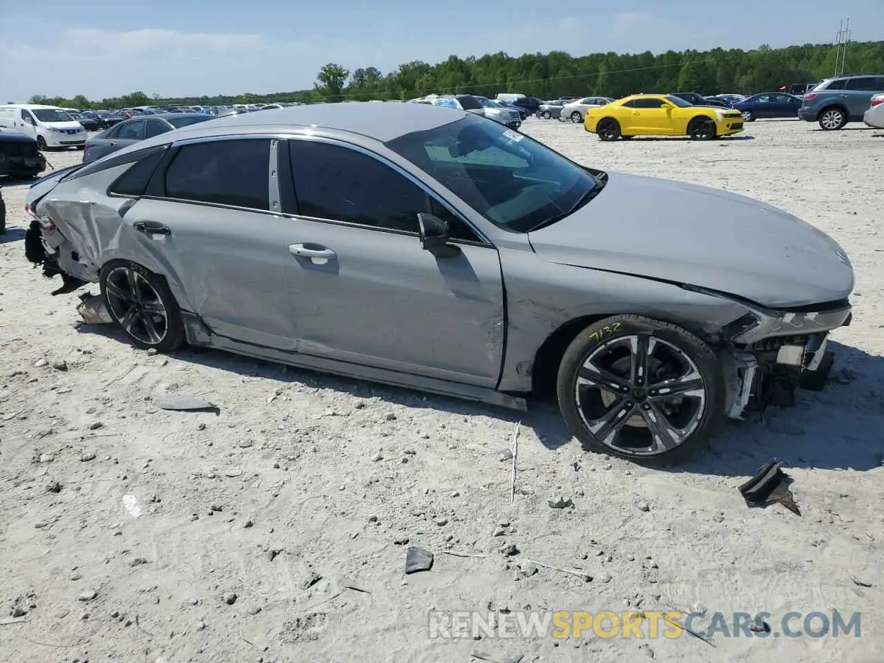 4 Photograph of a damaged car 5XXG64J28RG240655 KIA K5 2024
