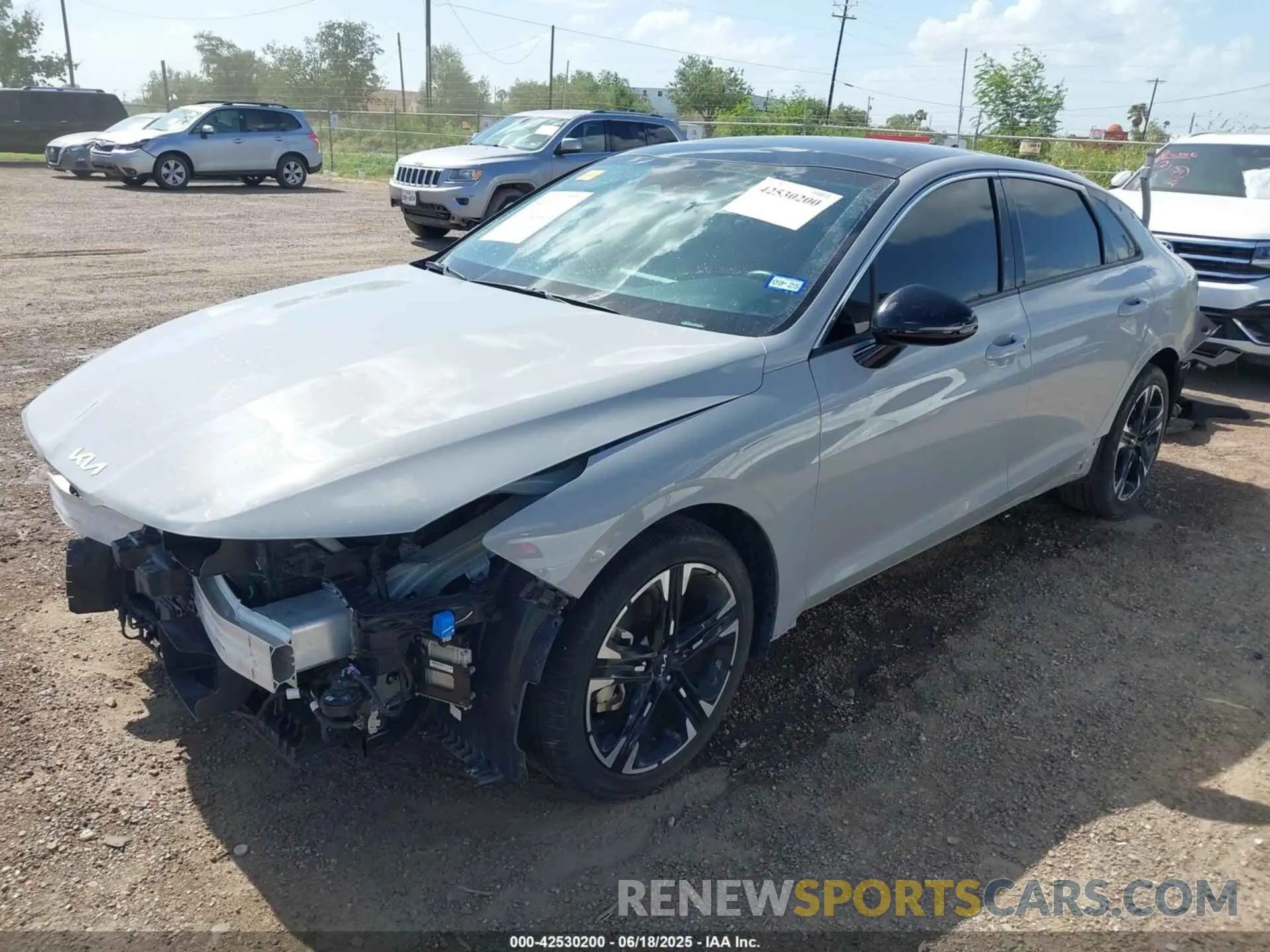 2 Photograph of a damaged car 5XXG64J28RG250263 KIA K5 2024