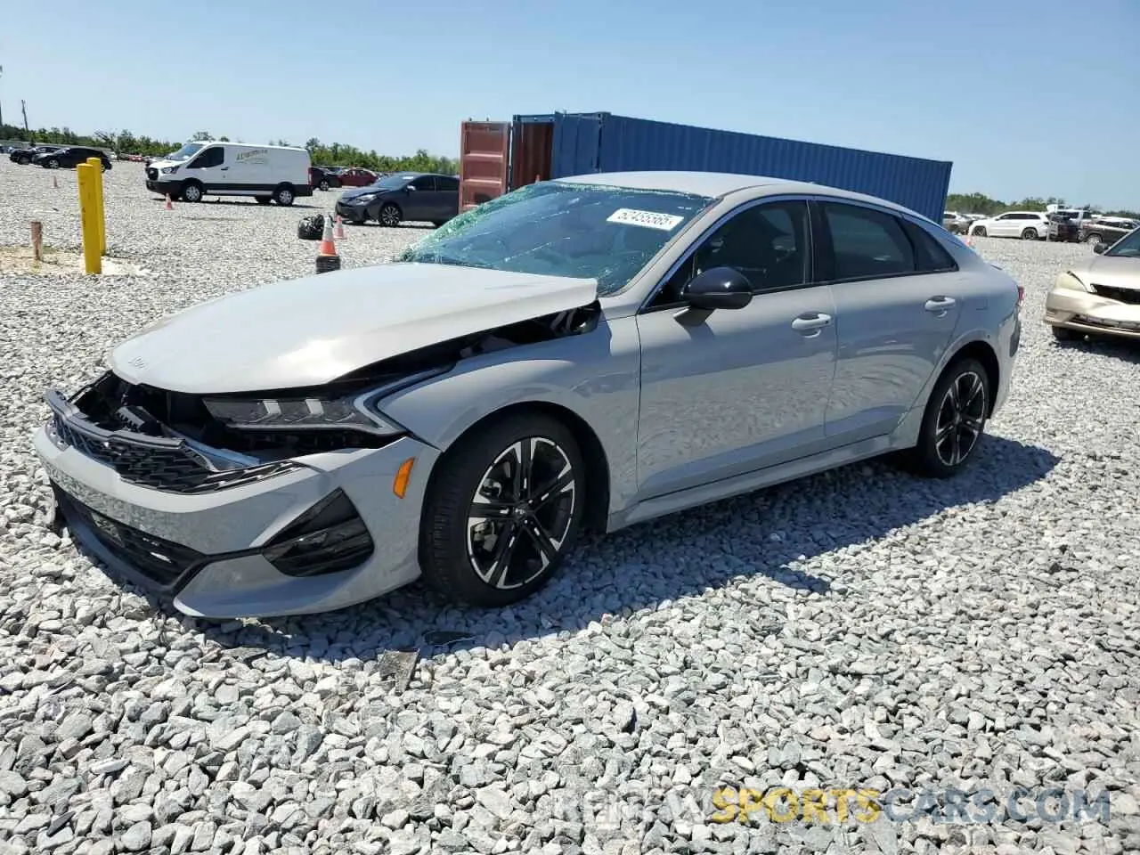 1 Photograph of a damaged car 5XXG64J28RG252093 KIA K5 2024