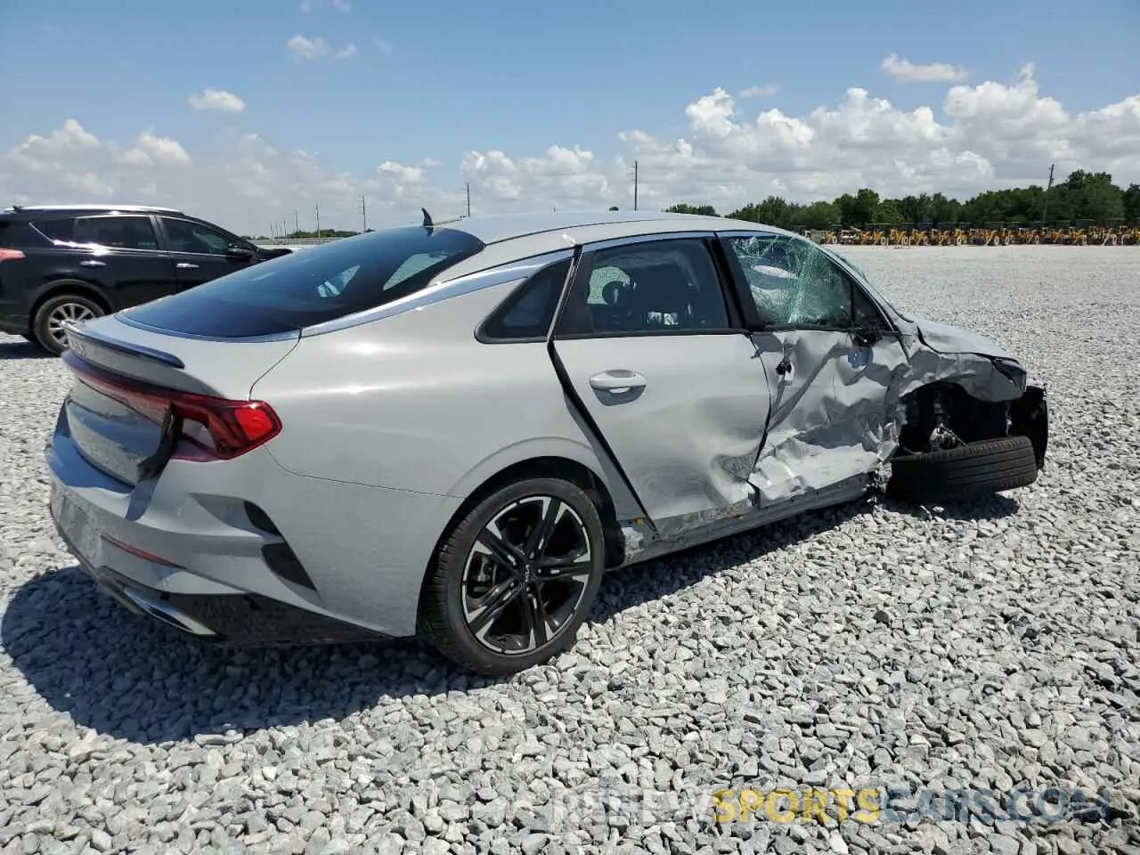 3 Photograph of a damaged car 5XXG64J28RG252093 KIA K5 2024