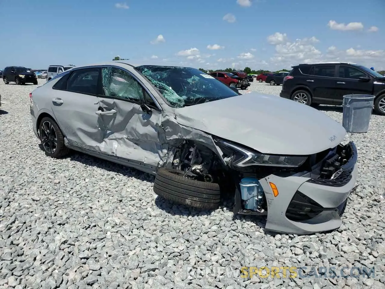 4 Photograph of a damaged car 5XXG64J28RG252093 KIA K5 2024