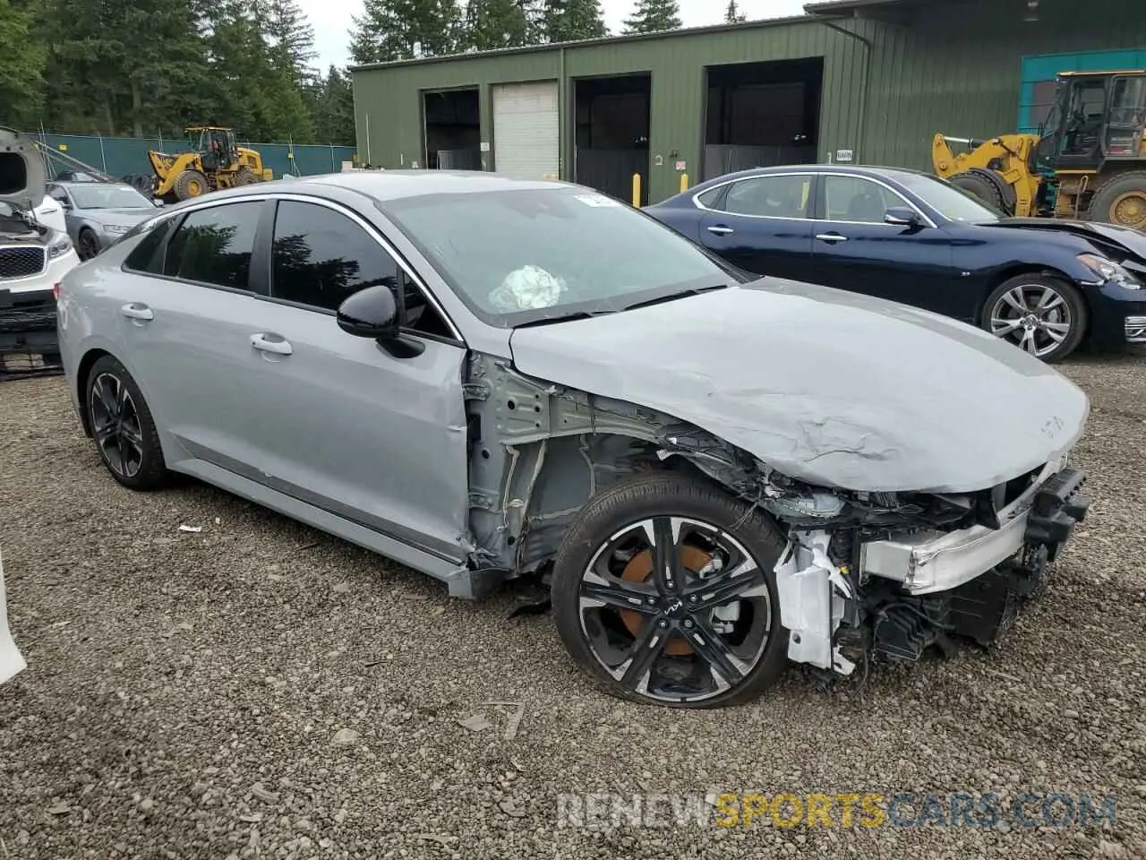 4 Photograph of a damaged car 5XXG64J28RG265720 KIA K5 2024