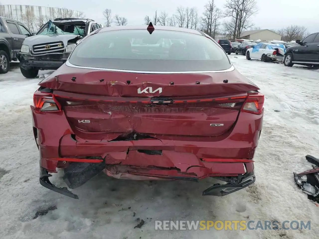 6 Photograph of a damaged car 5XXG64J29RG247162 KIA K5 2024